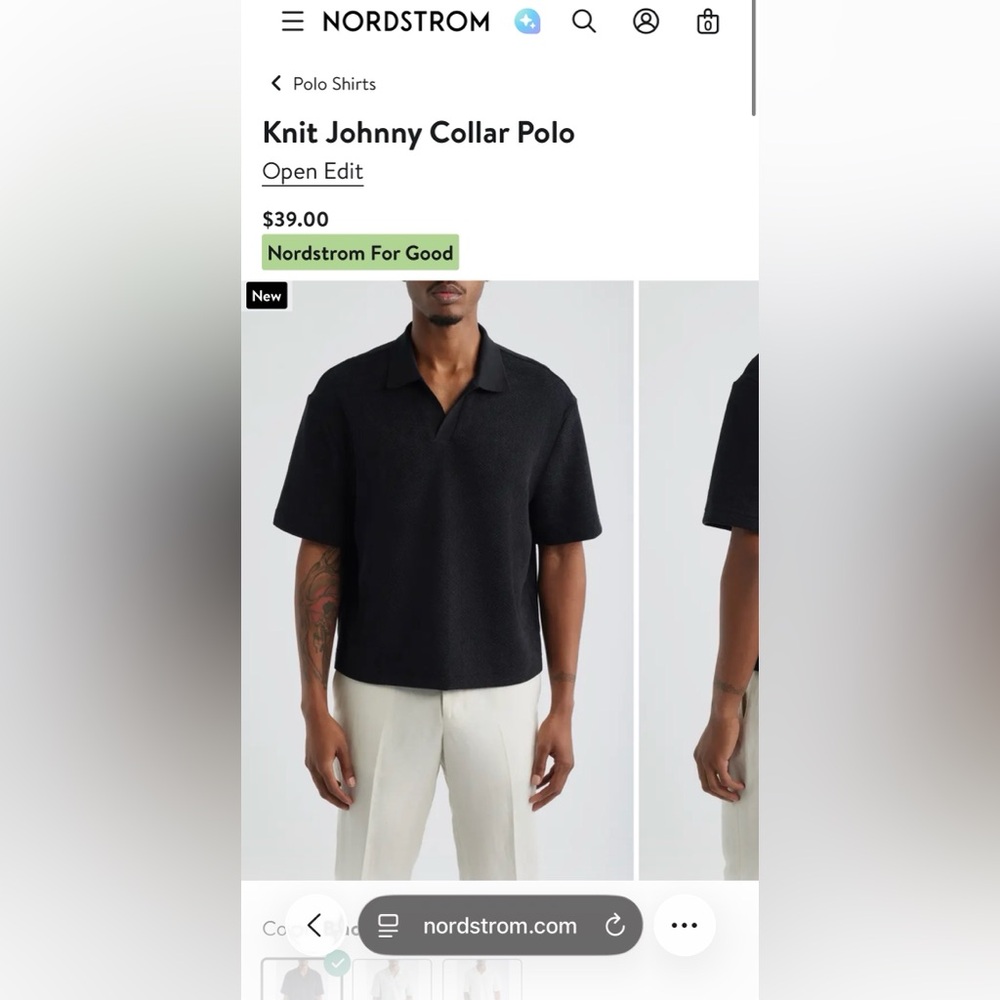 Men’s Open Edit Johnny Collar Polo
